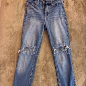Hollister high rise super skinny jeans